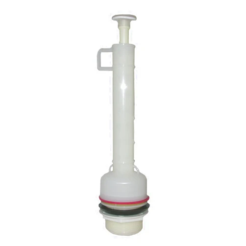 LASCO 04-2108 Toilet Flush Valve Mansfield 2-Inch Plastic Rounded Body with Unit Raises Up To Flush