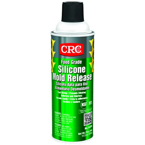 CRC Food Grade Silicone Mold Release 03301 - 11.5 Wt. Oz., Premium Grade Silicone Fluid For High Temperature Applications
