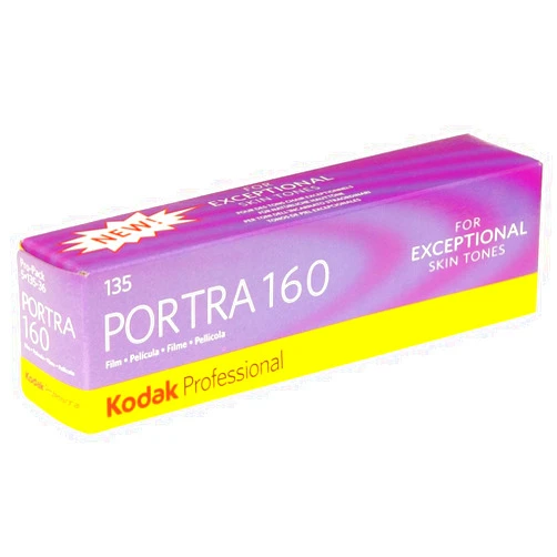 Kodak 35mm Professional Portra Color Film (ISO 160) 6031959,Yellow 1-Pack