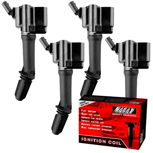 MACAX Set of 4 Ignition Coils UF802 12635672 Compatible with Chevy Cruze Equinox Malibu Volt GMC Terrain Buick Encore 2016-2021 1.4L 1.5L 1.6L L4 - Replaces 12670053 5C2095