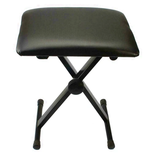 Tallen 200Lbs Sturdy & Durable Foldable Adjustable Piano Keyboard Bench Folding Stool Chair Padded Seat Perfect to Match with Your Piano