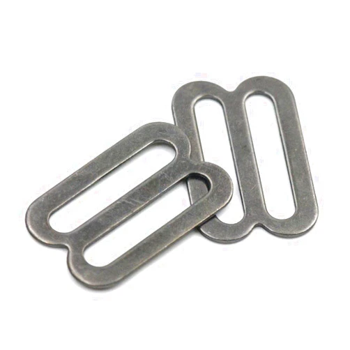 Bluemoona hanhanlop 20 Pcs Triglides Webbing Slides Widemouth For Buckles Strap Belt Slide Adjusters Metal 1