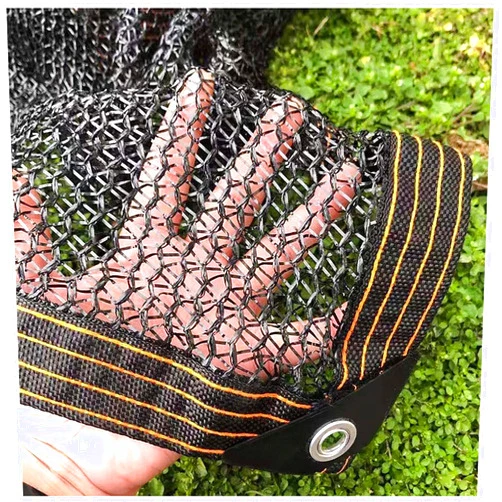 KELOC Breathable Sun Shade Net, 4 Pin Woven Shade Sail, Awning Tarpaulin 50% Shade Netting Breathable Mesh for Garden Shading Dustproof Sunscreen (Color : 4 pin, Size : 2x3m)