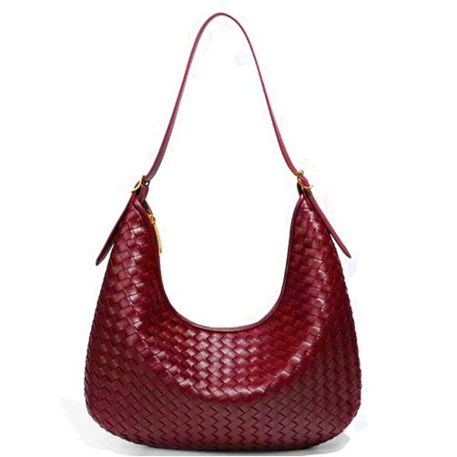 YONGLEE ARTEE Shoulder Handbags Shoulder Bag for Women Totes Woven Vegan Leather Bag Hand Bag Working Lightweight Bags With Zipper