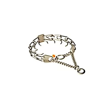 HS HERM. SPRENGER GERMANY Herm Sprenger Stainless Steel Ultra Plus Prong Collar with Swivel 2.25 mm x 16 inches