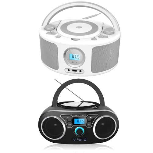 WIITHINK CD Radio Portable CD Player Boombox with Bluetooth,FM Radio