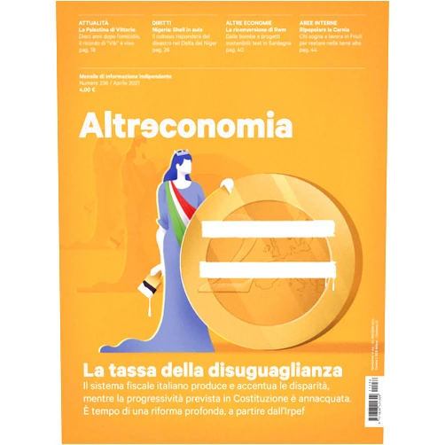 AA. VV. Altreconomia 236 - Aprile 2021: La tassa della disuguaglianza (Italian Edition)