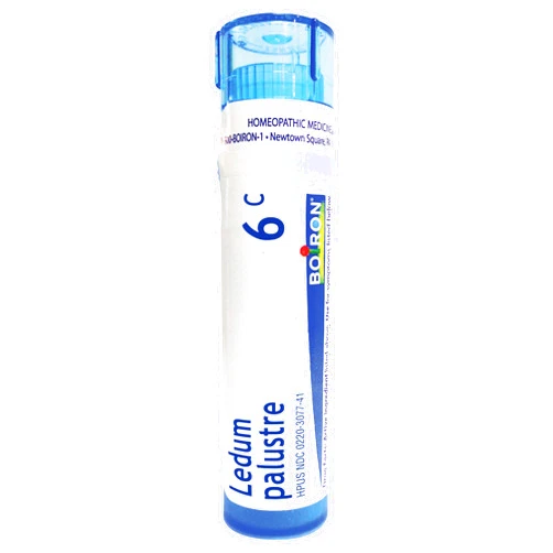 Boiron Ledum Palustre 6C, 80 Pellets, Homeopathic Medicine for Insect Bites