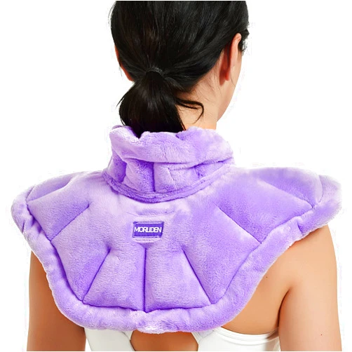 MORLIDEN Microwave Neck Heating Wrap, Microwavable Heating Pad for Neck and Shoulders, Microwave Shoulder Heating Pad for Pain Relief