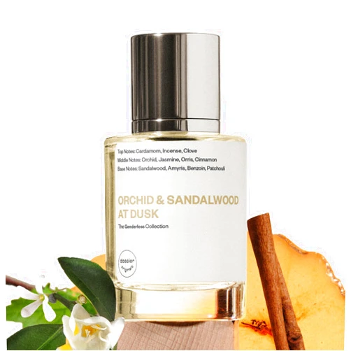 Dossier Original Eau de Parfum - Orchid & Sandalwood at Dusk - Unisex - 50 ML Long-lasting Perfume Crafted in France