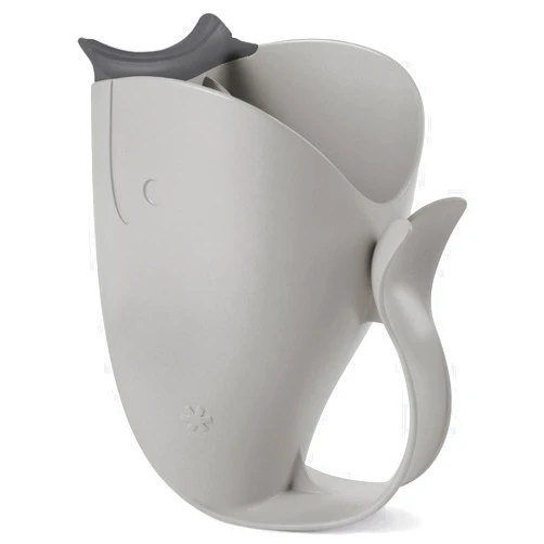 Skip Hop Baby Bath Rinse Cup MOBY Tear-free Waterfall Rinser Grey Age 0+
