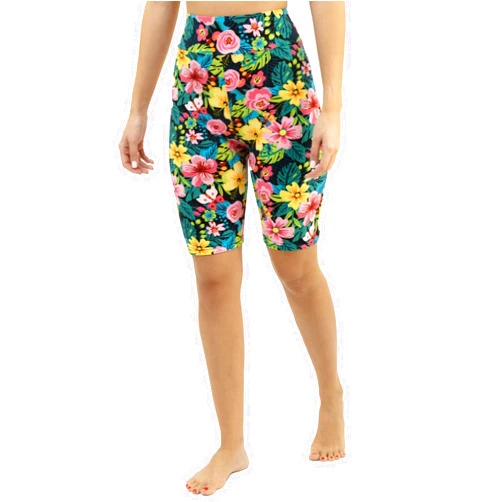Leggings Park Women's Buttery Soft High-Waisted Biker Shorts- for Workout, Yoga and Running