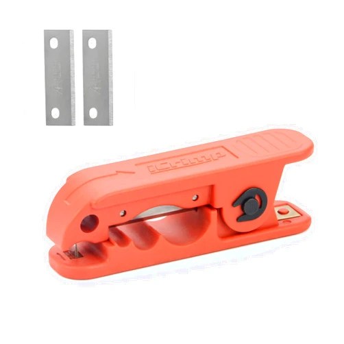 IWISS iCrimp ICP-240 Cable Stripper for AWG 12 to 4/0 Round Cables, Radial Wire Stripper with 2 Extra Blades