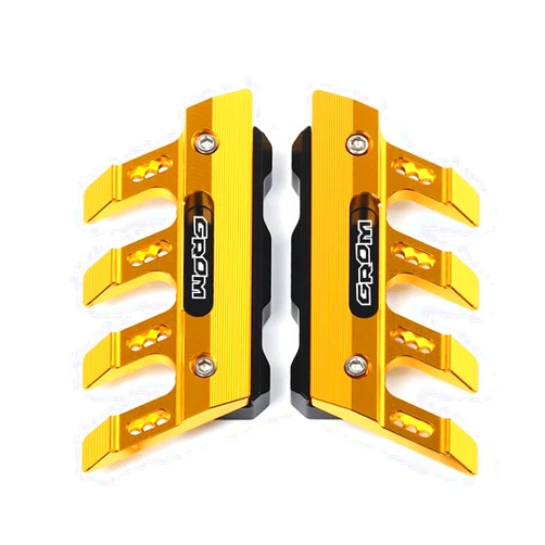 ESERYA for Honda Grom 125 GROM125 (MSX125) Motorcycle Fender Front Fork Protector Guard Block Front Fender Anti-Drop Slider Accessories (Color : D)