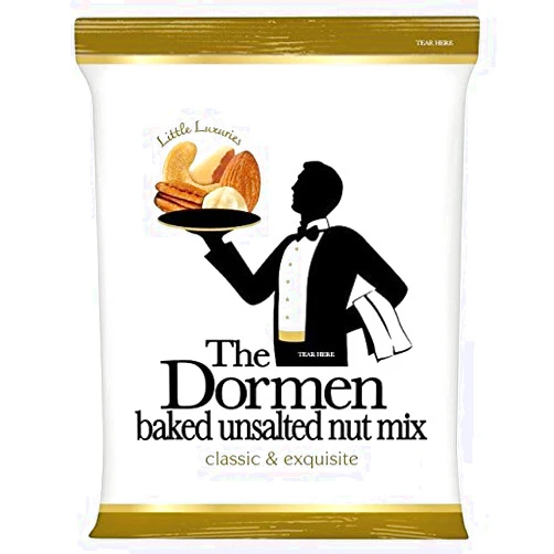 The Dormen Baked Unsalted Mixed Nuts - 130g