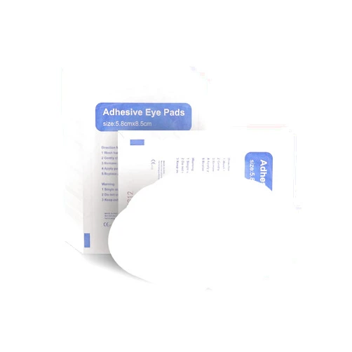 Lsenrioy 60pcs Sterile Non-Woven Eye Pads Patches Soft Self-Adhesive Wound Dressings for Adults,Latex Free Disposable Eye Patch Adhesive Bandages for Amblyopia
