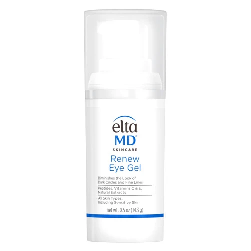 EltaMD Renew Eye Gel, Eye Serum for Dark Circles and Puffiness, Under Eye Serum, Minimizes Fine Lines and Wrinkles