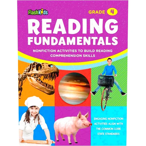 Kathy Furgang Reading Fundamentals: Grade 4: Nonfiction Activities to Build Reading Comprehension Skills (Flash Kids Fundamentals)