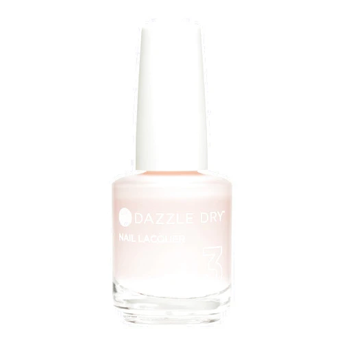 Dazzle Dry Nail Lacquer (Step 3) - Prima Ballerina - A sheer and milky delicate pink that makes a beautiful French base. (0.5 fl oz)