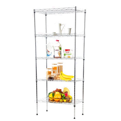 YYkokocat 5-Tier Shelving Unit Adjustable Metal Shelves 48