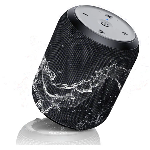NOTABRICK Bluetooth Speakers, 15W Portable Speakers Bluetooth Wireless V5.0 with Stereo Sound, Active Extra Bass, IPX6 Waterproof Shower Speaker, Double Pairing, for Party, Home Theater, Game Theater