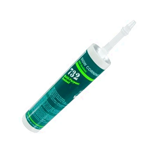 Corning Clear Dow Corning 732 Multi-Purpose Silicone Sealant- 12 Tubes (Case)