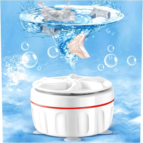 FRONHEN Portable Mini Washing Machine,Turbine Washing Machine Mini Washing with USB for Travel, Home, Business, College Room,Apartment