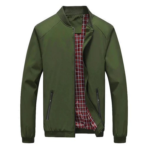 Lentta Men's Slim Fit Lightweight Softshell Bomber Jacket Coat Fall Jackets For Men
