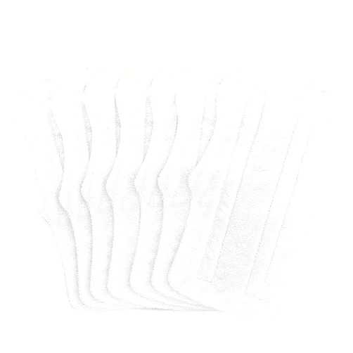 Fushing 7Pcs Steam Mop Pads, Washable Microfiber Cleaning Steamer Replacement Pads for Shark Steam & Spray Mop S3101 S3251 SK460 SK410 S3101n2 S3250 SK435CO SK140 SK141,White