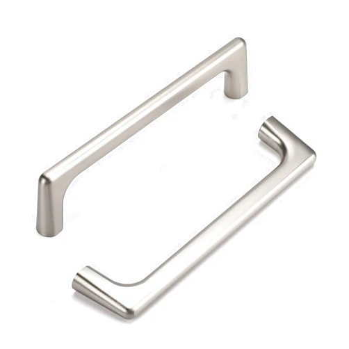goldenwarm 25 Pack Brushed Nickel Cabinet Pulls, 5 Inch Kitchen Hole Center Handles, Satin Nickel Drawer Pulls, Zinc Alloy Hardware for Cabinets, Cupboard, Dresser