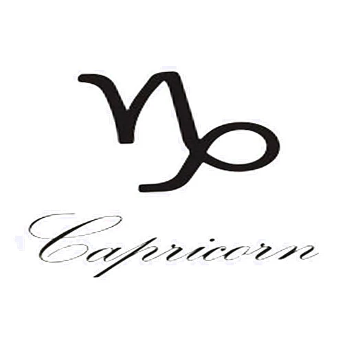Simply Inked Astrology Temporary Tattoo Designs (Capricorn)