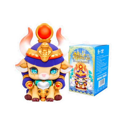 Generic BEEMAI AARU Garden Ancient Egypt Mythology Series 2 1PC Random Design Cute Figures Desktop Ornament Collectible Toys Birthday Gifts