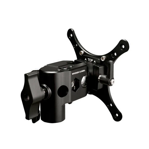 Wooden Camera Ultra QR Articulating Monitor Mount (Baby Pin, C-Stand) for Production Monitors, with Quick Release and ARCA Swiss Dovetail Clamp