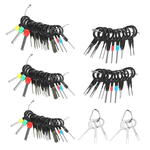 Bylikeho 82Pcs Terminal Ejector Kit,Terminal Removal Tool Kit,Car Accessories Automotive Electrical Tools Pin Extractor Tool,Pin Extractor Tool Set for Car,Electrical Connector for Automotive Use