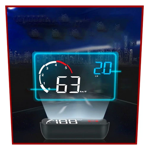 Generic 3.5'' OBDII Car HUD OBD2 Port Head Up Display M10 Speedometer Windshield Projector Auto Hud Head-up Display A100 Hud