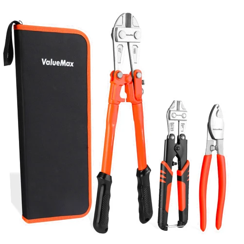 ValueMax Bolt Cutter Pliers Set, 3-Piece Heavy Duty Bolt Cutters, 14