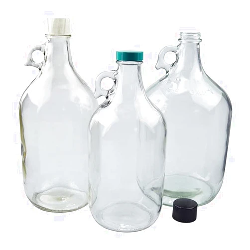 Qorpak GLA-00838 Clear Jug with 38-400 Neck Finish, 128 oz (Pack of 4)