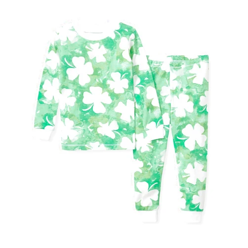 Burt's Bees Baby Baby Girls' Pajamas, Tee and Pant 2-Piece Pj Set, 100% Organic Cotton