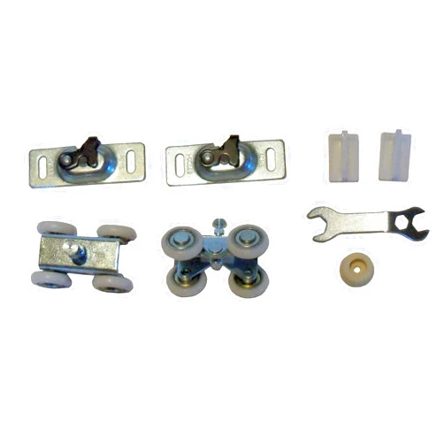 Hartford Building Products Series 1 - HBP 4- Wheel Ball Bearing Hangers- for Pocket Door Track and Hardware - Hardware Bag ONLY