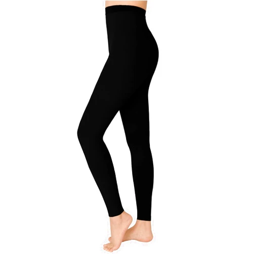 Ktinnead 20-30 mmHg Compression Pantyhose for Women, Footless Medical Compression Stockings, Waist High Opaque Compression Tights for Edema, Varicose Veins, Swelling, Pregnant, Teacher, Doctor