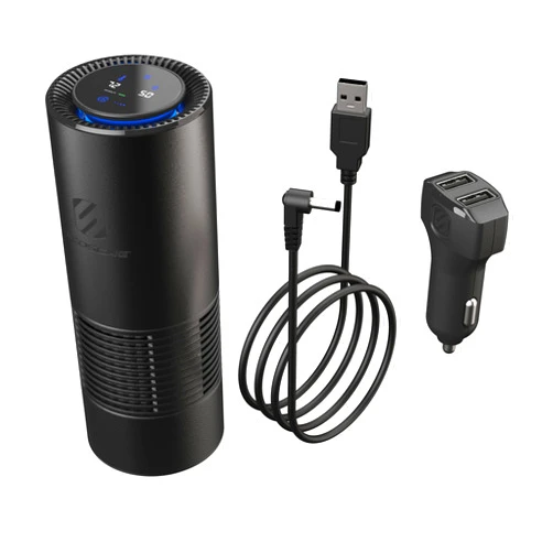 Scosche AFP-SP FrescheAIR Pro Portable HEPA Air Purifier/Deodorizer, Pet Dander, Food and Smoke Odors, Personal Air Freshener XL