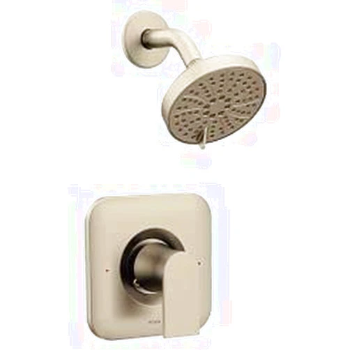 Moen T2472EPBN Genta LX Posi-Temp Pressure Balancing Eco-Performance Modern Shower Only Trim Valve Required, Brushed Nickel