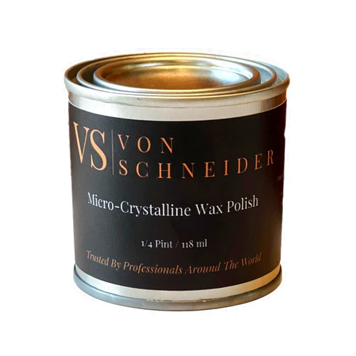 Von Schneider Micro-Crystalline Wax Polish (118ml) Made in the USA