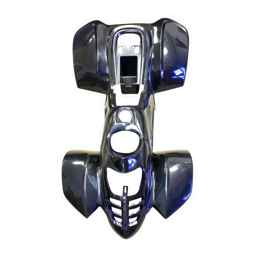 FixRightPro ATV Quad Body Plastic front rear fender fit Taotao only 110B 110cc Black