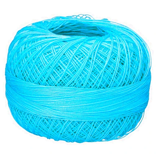 Lizbeth Size 80 HH80 Cotton Thread 184 yds 10 Grams, Ocean Turquoise Lt