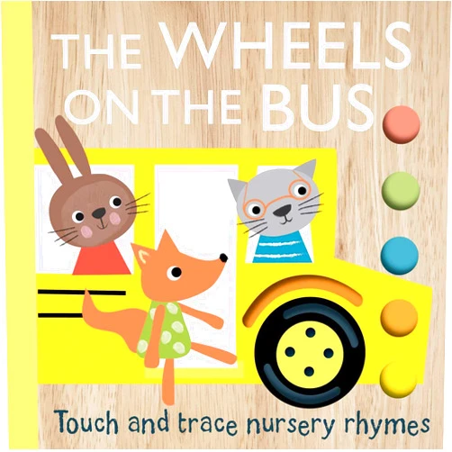 Emily Bannister Touch and Trace Nursery Rhymes: The Wheels on the Bus