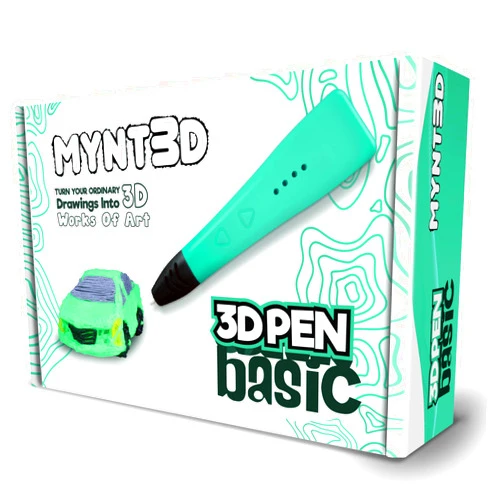 MYNT3D Basic 3D Pen [New for 2020] 1.75mm ABS and PLA Compatible 3D Printing Pen