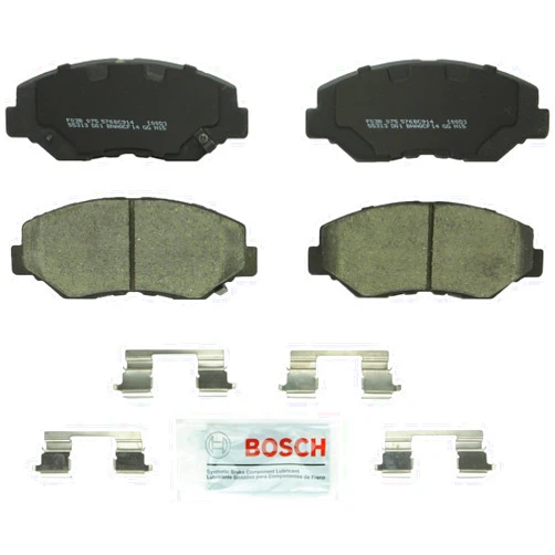 BOSCH BC914 QuietCast Premium Ceramic Disc Brake Pad Set - Compatible With Select Acura ILX; Honda Accord, Civic, CR-V, Element, Fit; FRONT