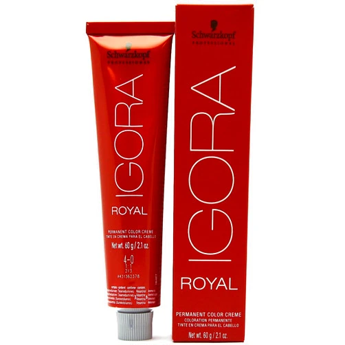 Schwarzkopf - Igora Royal Permanent Hair Color 6-88 Dark Extra Red Blonde 2.1 oz.