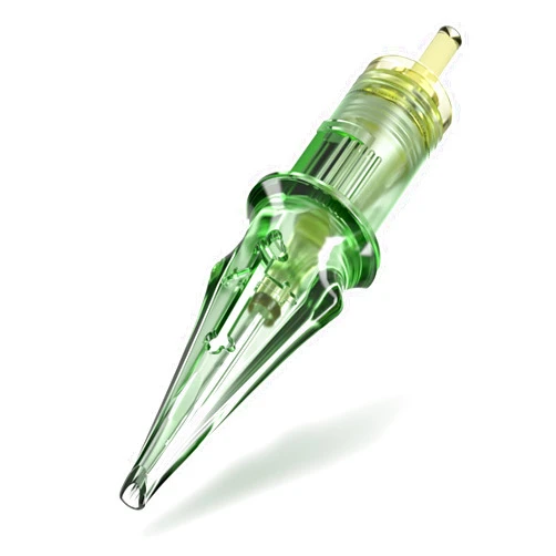 Solong Tattoo Tattoo Needles,Solong Pro 20Pcs Disposable Tattoo Cartridge Needles 1005 Round Liner X-Taper Needle Cartridges(1005RL) EN01S-20-1005RL-X